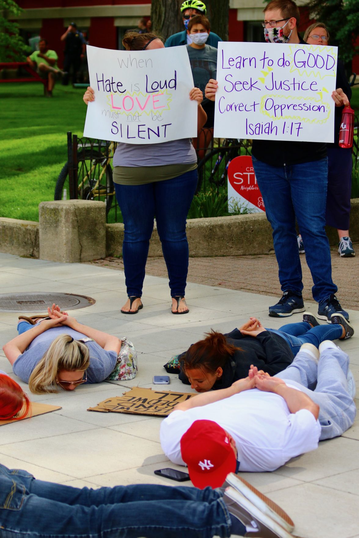 Crown Point protest